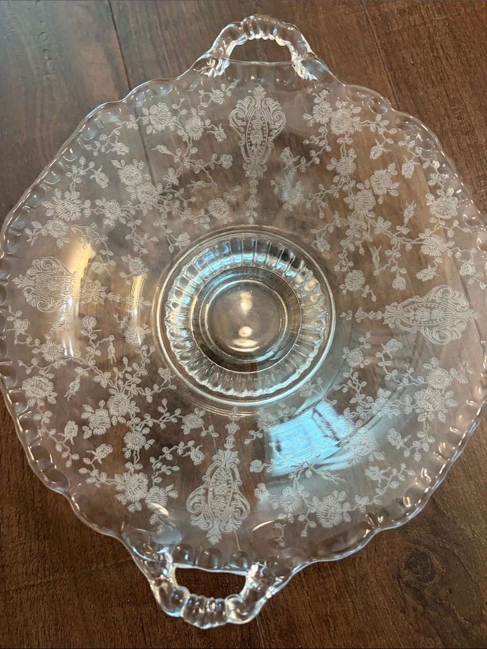 Cambridge Glass Company “Rose Point” Pattern - Vintage Collectible